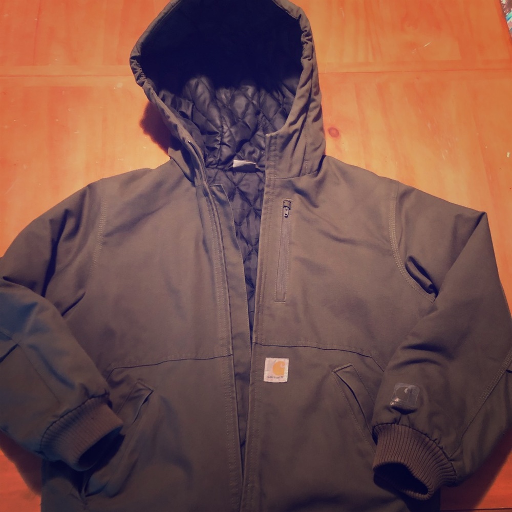 Carhartt Quilted Coat, boys L